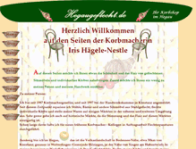 Tablet Screenshot of hegaugeflecht.de